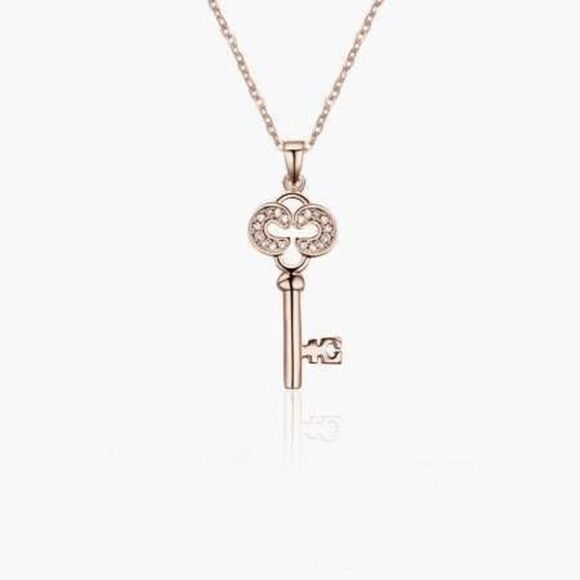 2/$30 Ladies Key to my Heart Necklace - Picture 2 of 5
